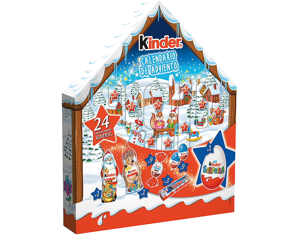 Calendário Advento Kinder 190g