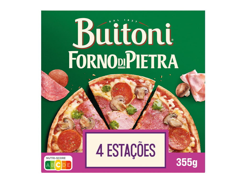 Pizza Buitoni Forno Di Pietra 4 Estações 355g