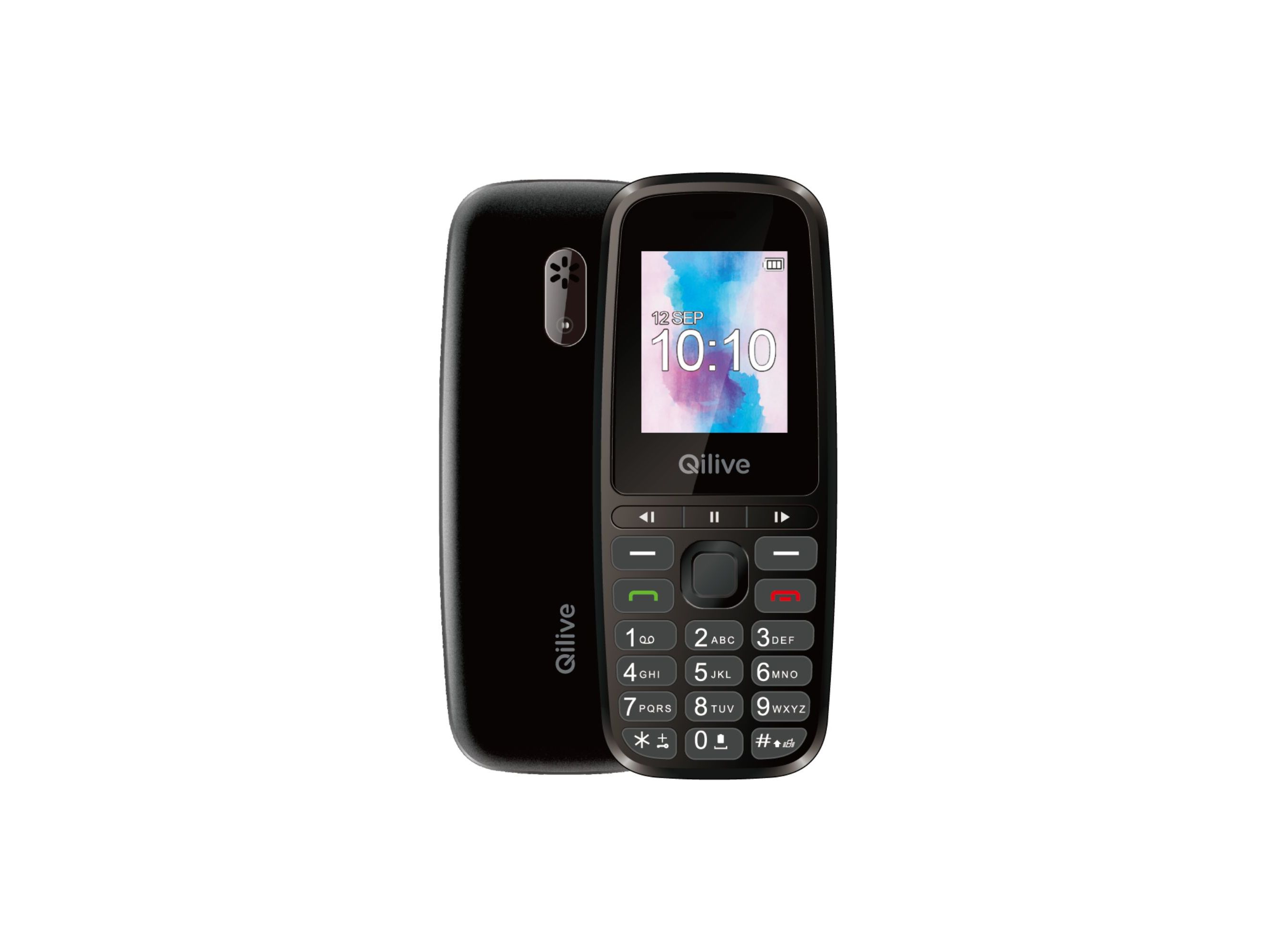 Telemovel Qlive 3g/4g Preto 600143126