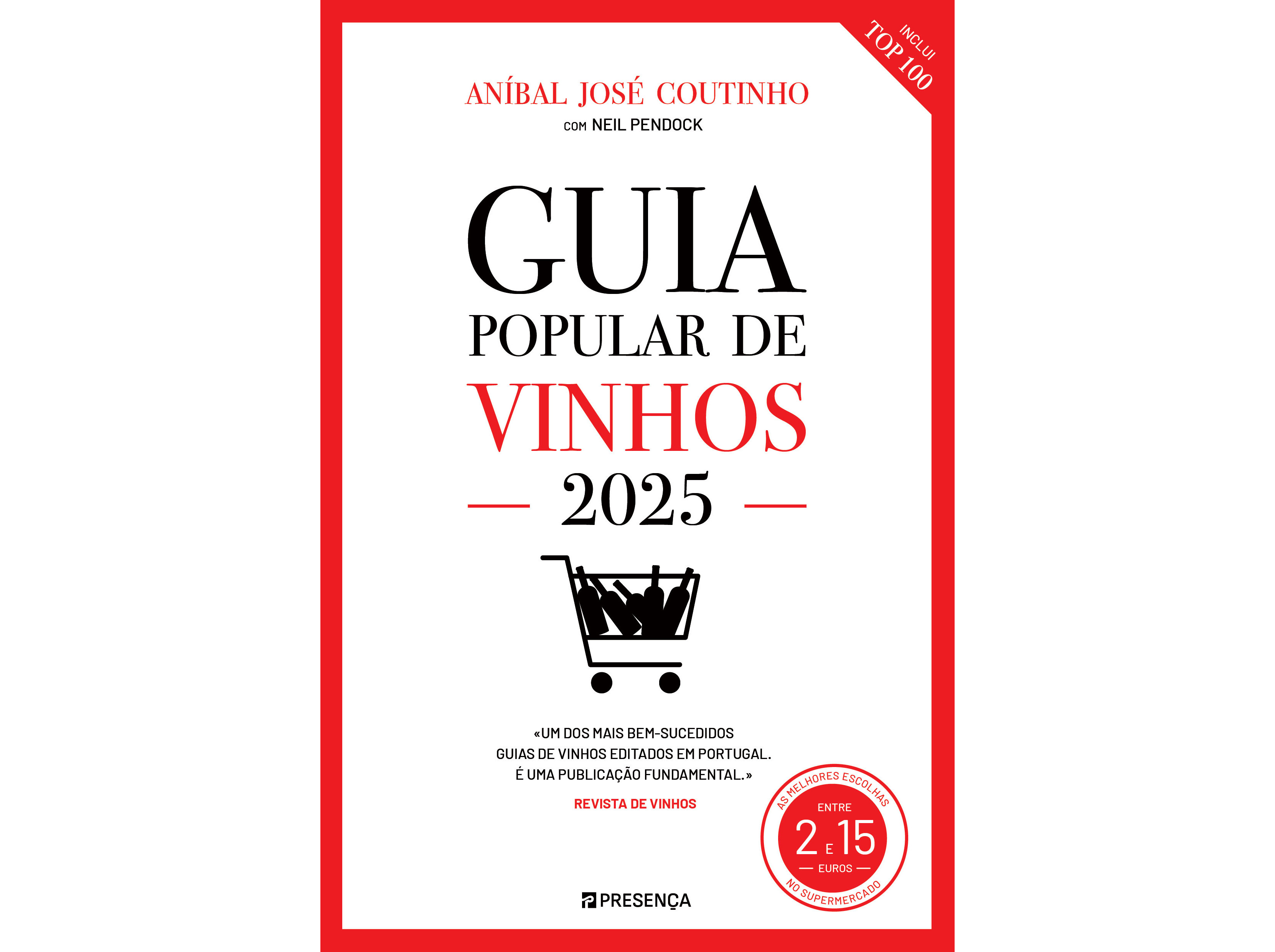 Livro Guia Popular Vinhos 2025 De Aníbal Coutinho