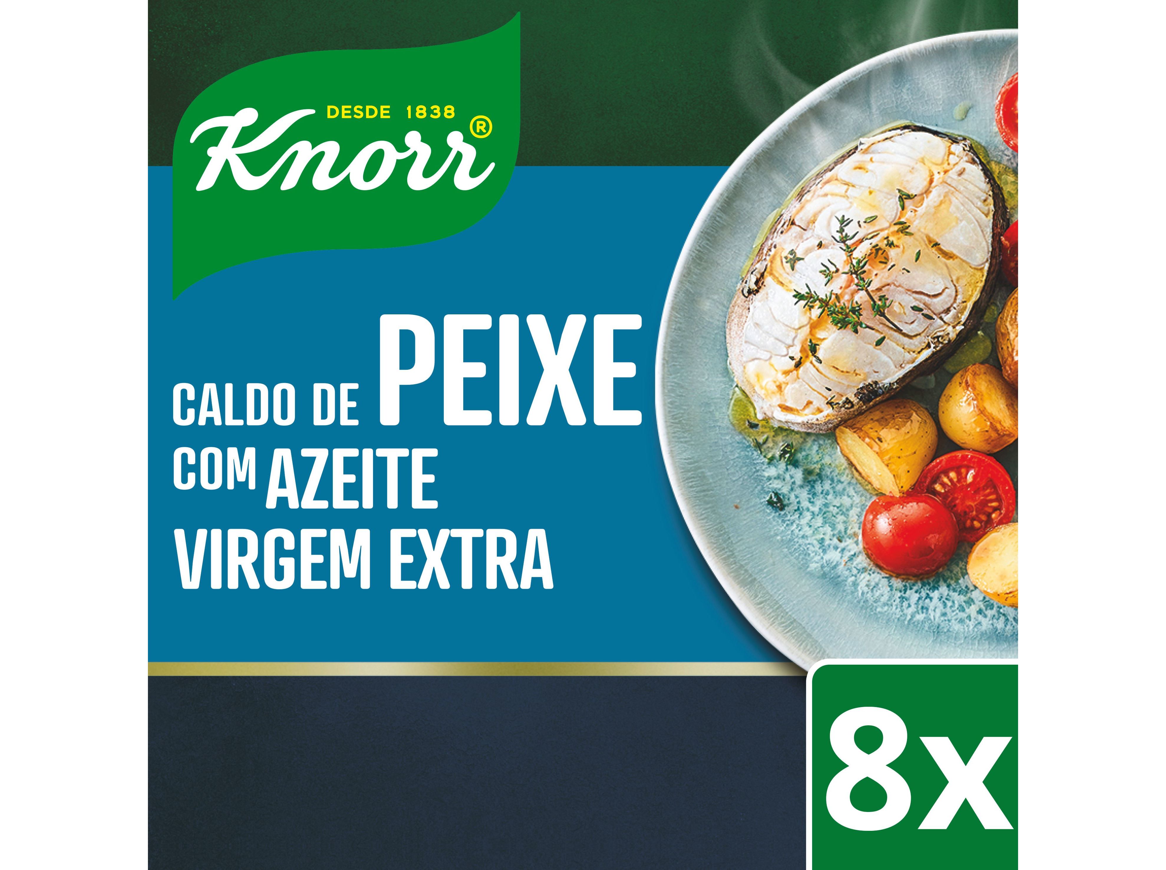 Caldo Peixe Knorr Azeite Gallo 8 Cubos