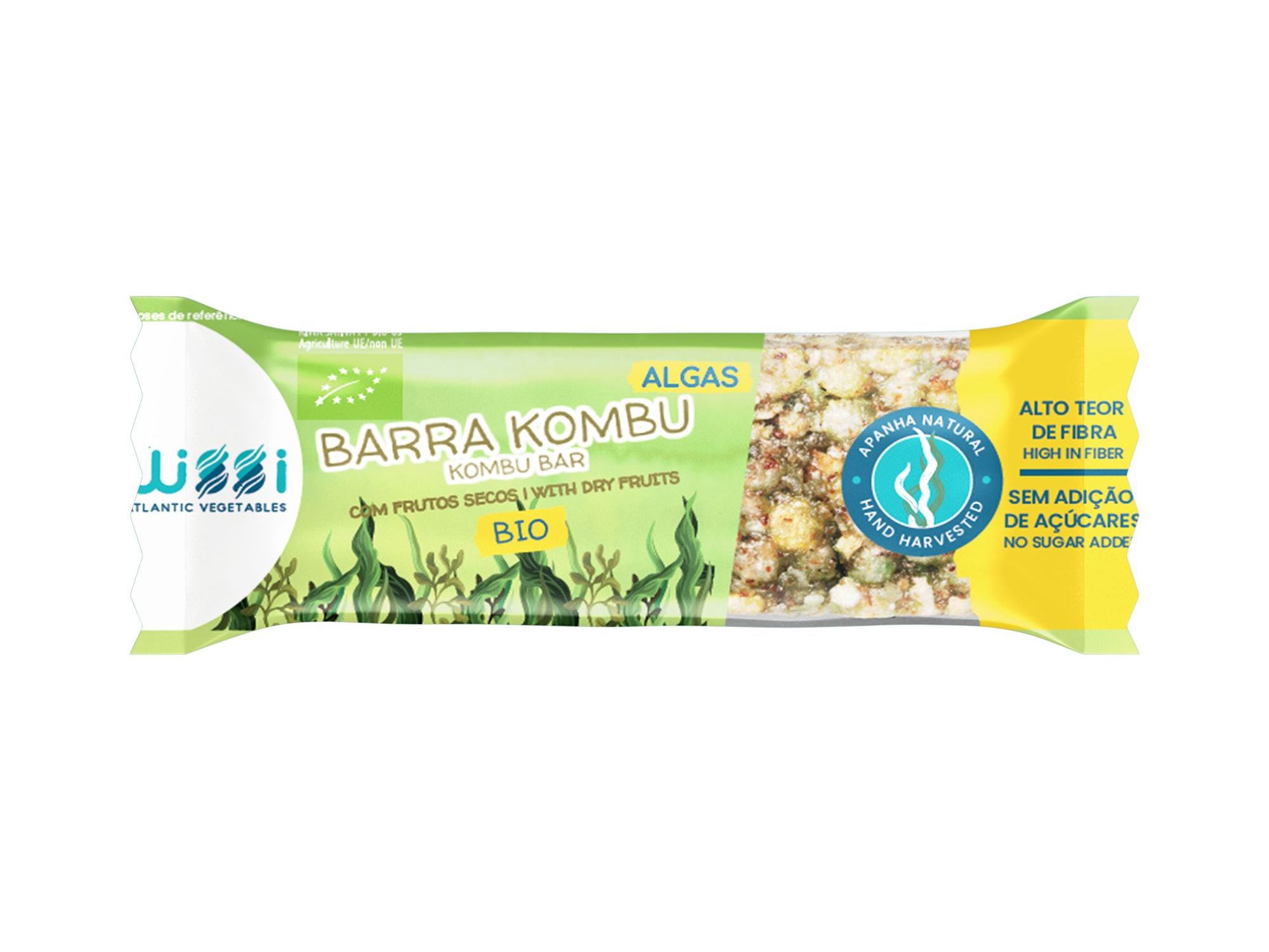 Barra Kombu Wissi Com Frutos Secos Bio 30g